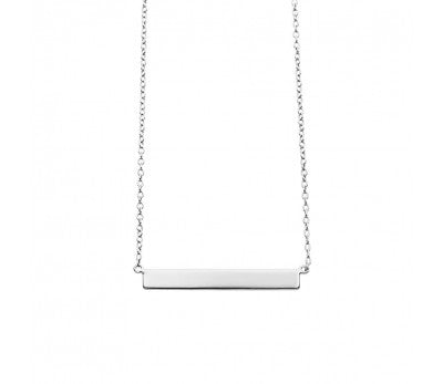 Sterling silver ID necklace