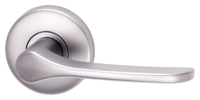 VEL1/34SC Lockwood Velocity Satin Chrome Passage Lever Set