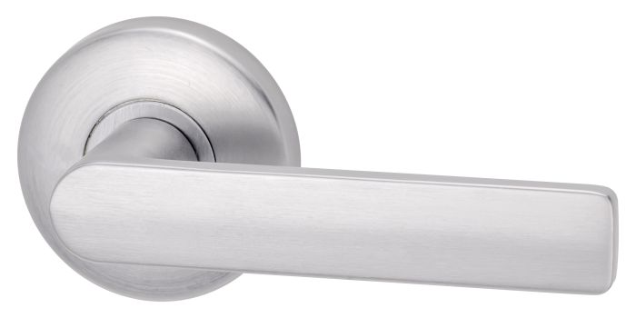 VEL1/L3SC Lockwood Velocity Satin Chrome Passage lever set